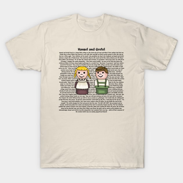 Hansel and Gretel Story T-Shirt by Slightly Unhinged